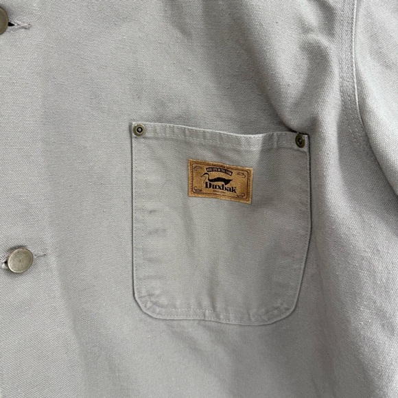 Vintage 90s Duxbak Canvas Chore Barn Jacket Coat Size XXL Tan Hunting Lined - Picture 5 of 11
